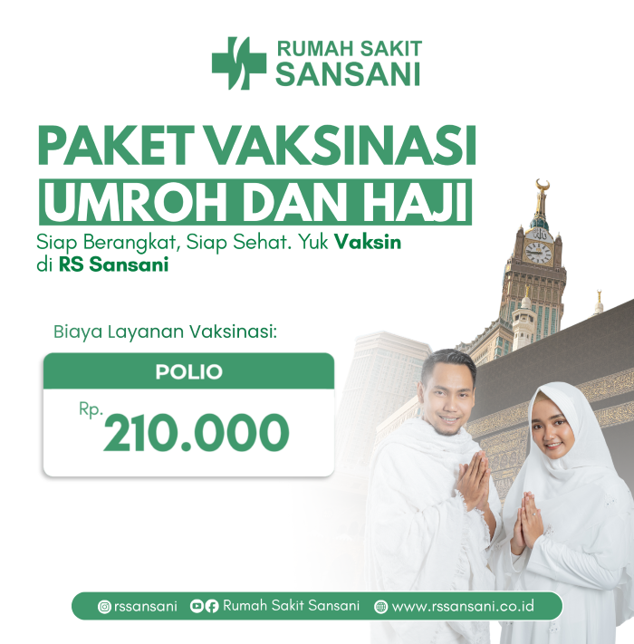 Vaksinasi Polio Umroh dan Haji